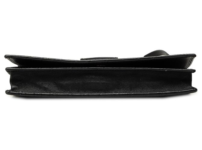 Borsa a tracolla Gucci Microguccissima Wallet on Strap Nera Nero - vista 3