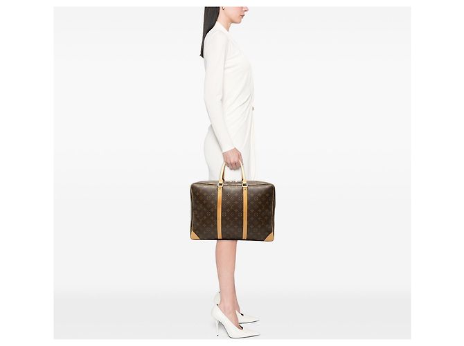 Borsa da viaggio Louis Vuitton Monogram Sirius 45 Marrone - vista 6