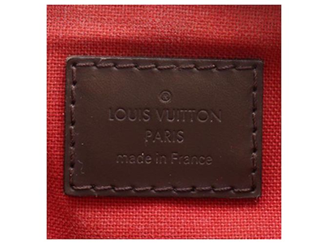 Borsa Louis Vuitton Damier Ebene Siena PM Marrone - vista 9