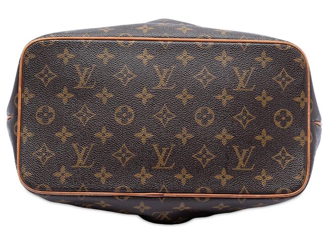 Borsa Satchel Louis Vuitton Monogram Palermo PM Marrone - vista 3