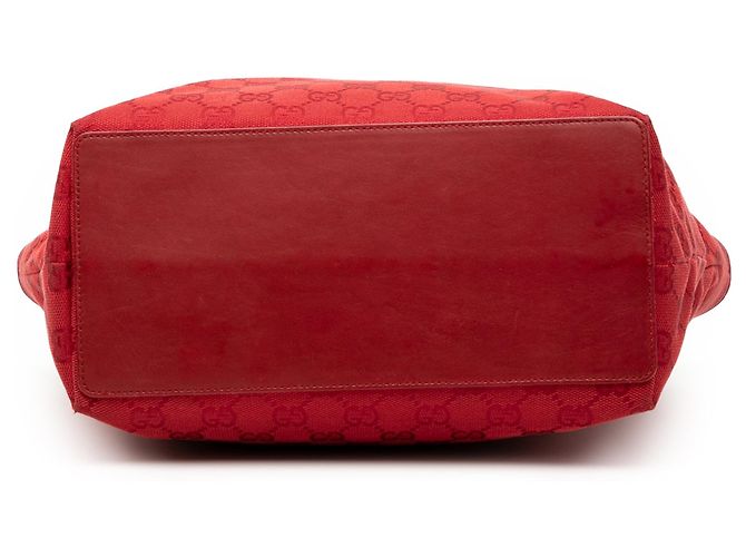 Tote Gucci GG Canvas Rossa Rosso - vista 3