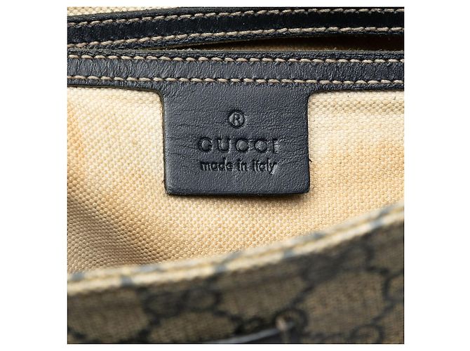 Borsa a tracolla Gucci GG Supreme Beige - vista 5