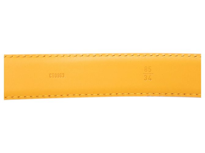 Louis Vuitton Epi Gürtel Gelb - Ansicht 6