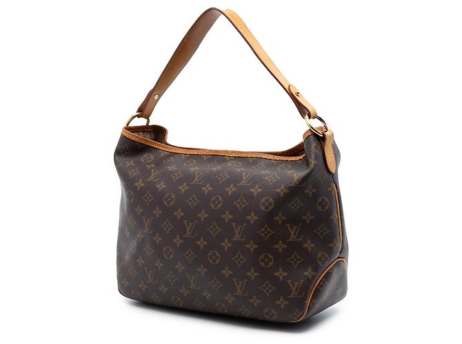 Borsa Tote Louis Vuitton Monogram Delightful PM Marrone - vista 2