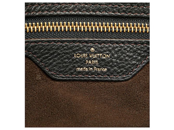Borsa Satchel Louis Vuitton Monogram Mahina Stellar PM Nera Nero - vista 6