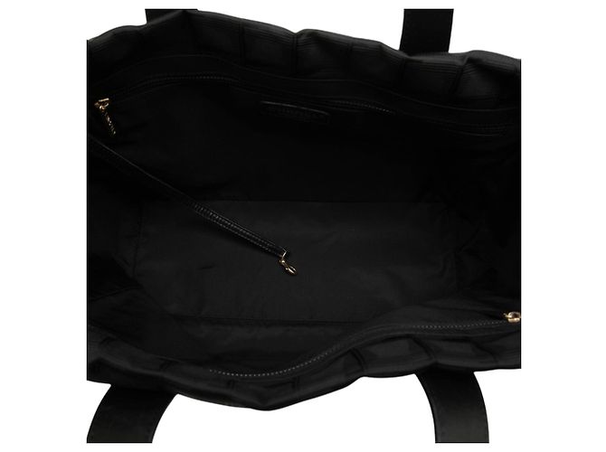 Borsa Tote Chanel New Travel Line in nylon nero - vista 4