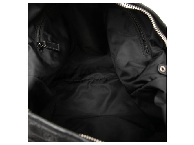 Borsa a tracolla Gucci Guccissima nera Nero - vista 4