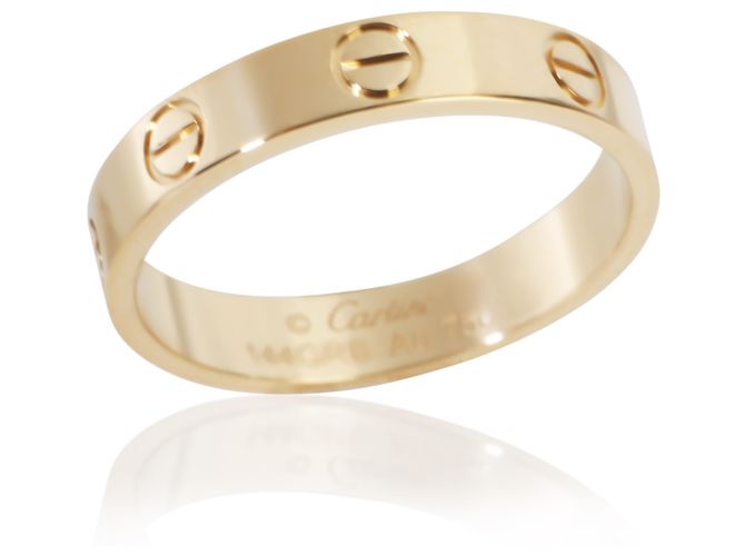 Anello Cartier Love Oro Giallo Modello Piccolo - vista 2
