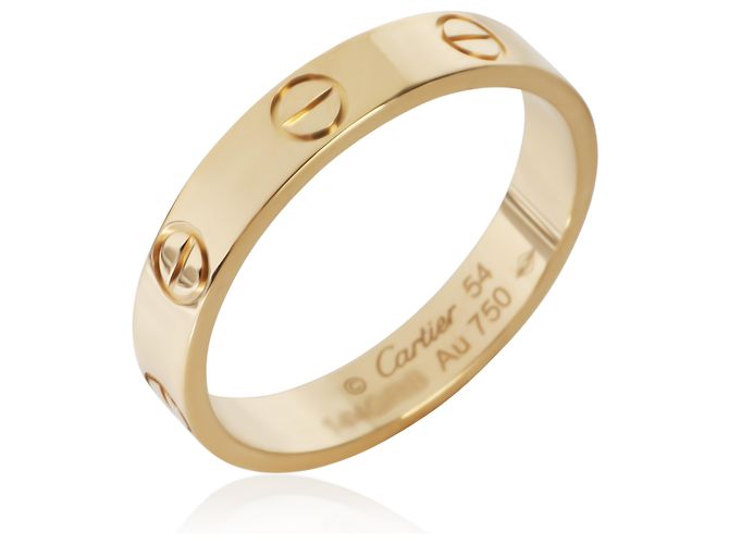 Anello Cartier Love Oro Giallo Modello Piccolo - vista 5