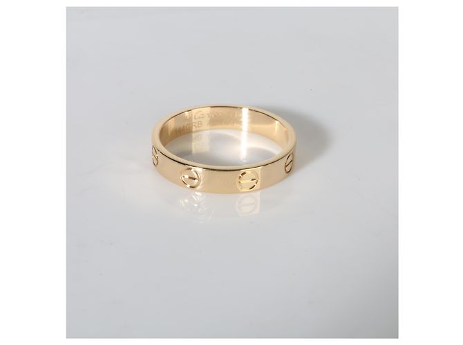 Anello Cartier Love Oro Giallo Modello Piccolo - vista 6