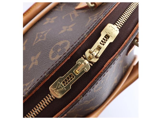 Borsa a mano Louis Vuitton Ellipse MM Monogram Canvas in marrone M51126 - vista 11
