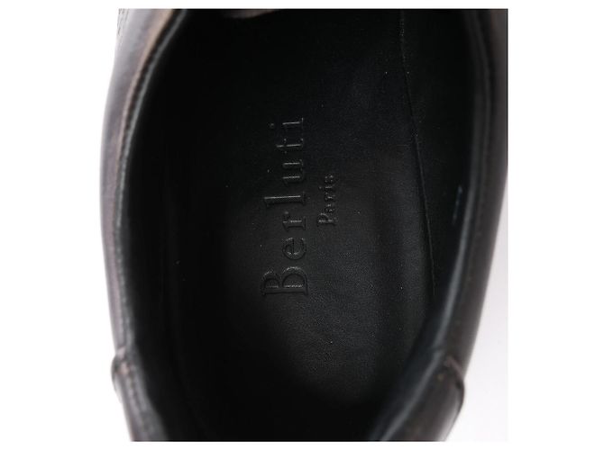 Scarpe in pelle Berluti Amadeo Perugia Calligraphy in Nero, Taglia 8.5 US - vista 13