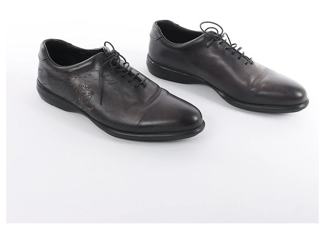 Scarpe in pelle Berluti Amadeo Perugia Calligraphy in Nero, Taglia 8.5 US - vista 2