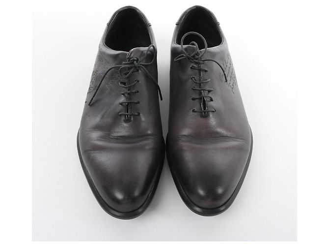 Scarpe in pelle Berluti Amadeo Perugia Calligraphy in Nero, Taglia 8.5 US - vista 5