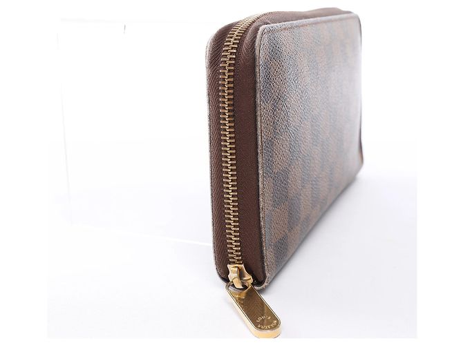 Cartera Louis Vuitton Zippy Damier Ebene en Brown N60003 Castaño - vista 10