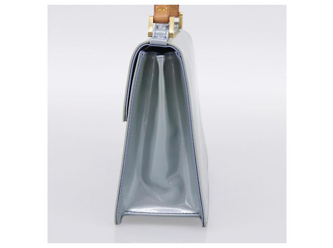 Louis Vuitton Spring Street NM Lackleder Blau - Ansicht 4