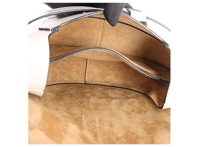 Borsa a tracolla LOEWE Gate Small in White x Green Bianco - vista 11