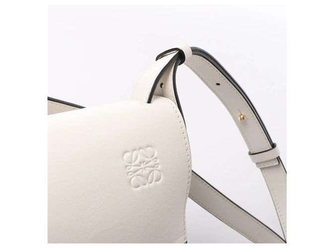 Borsa a tracolla LOEWE Gate Small in White x Green Bianco - vista 12