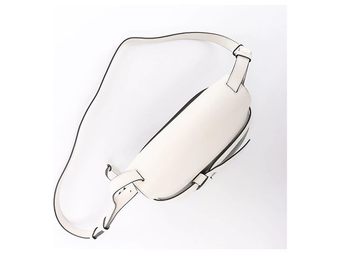 Borsa a tracolla LOEWE Gate Small in White x Green Bianco - vista 6