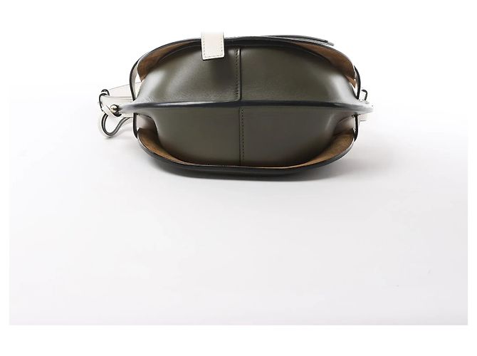 Borsa a tracolla LOEWE Gate Small in White x Green Bianco - vista 7