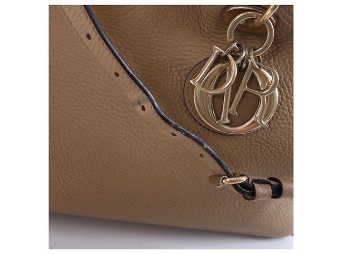 Borsa a mano 2Way Diorissimo in pelle Christian Dior, Beige - vista 15