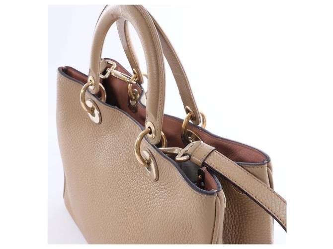 Borsa a mano 2Way Diorissimo in pelle Christian Dior, Beige - vista 5