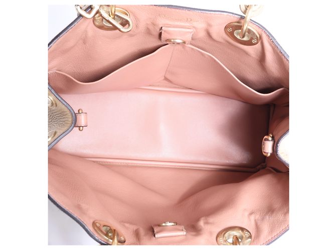 Borsa a mano 2Way Diorissimo in pelle Christian Dior, Beige - vista 6