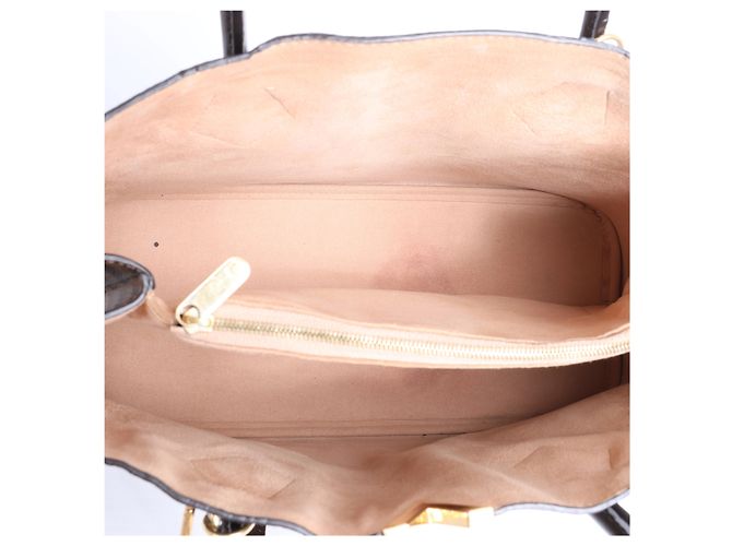 Borsa a mano 2Way Louis Vuitton Kensington Damier Ebene Marrone N41435 Beige - vista 14