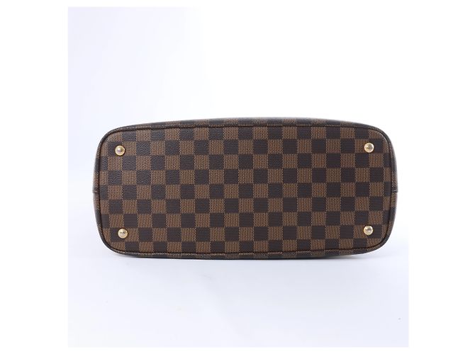 Borsa a mano 2Way Louis Vuitton Kensington Damier Ebene Marrone N41435 Beige - vista 6