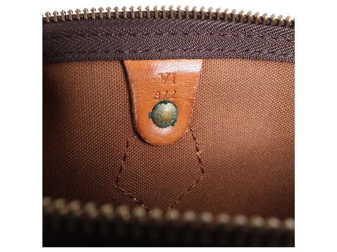 Borsa a mano Louis Vuitton Speedy 30 Monogram Canvas Marrone M41526 - vista 14