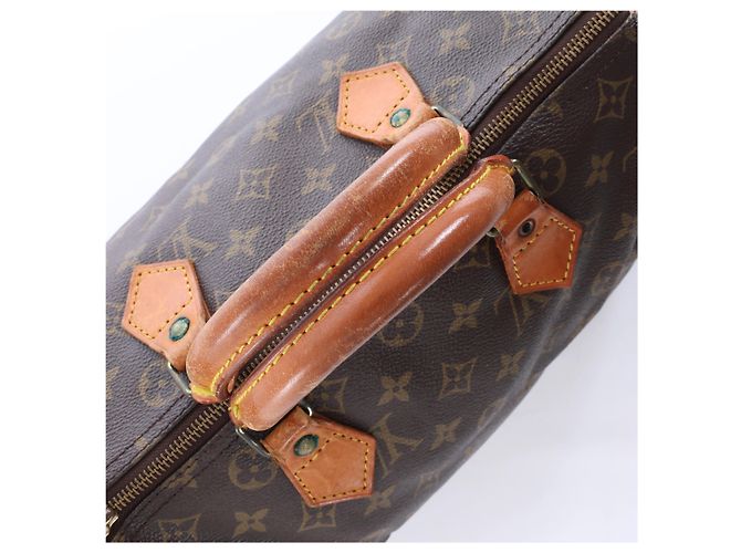 Borsa a mano Louis Vuitton Speedy 30 Monogram Canvas Marrone M41526 - vista 7