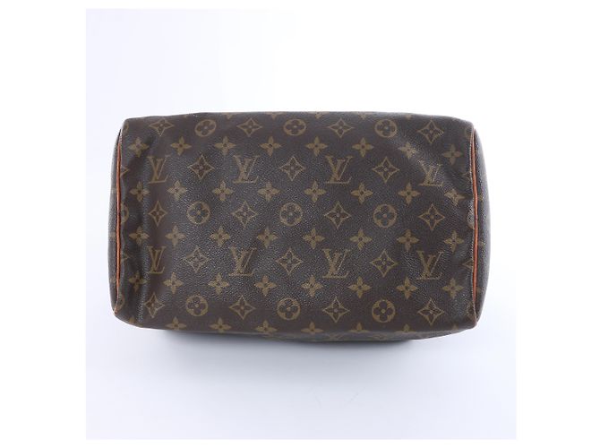 Borsa a mano Louis Vuitton Speedy 30 Monogram Canvas Marrone M41526 - vista 9