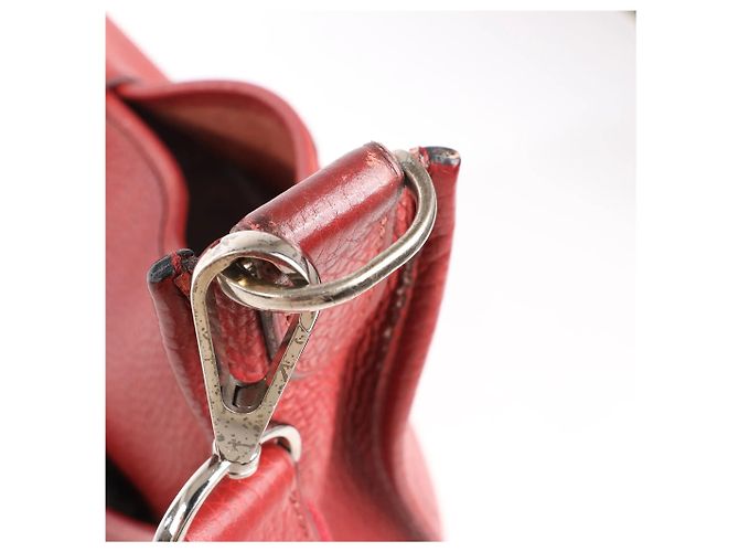 Evelyne Hermès Hermes Evelyn 2 33 GM Taurillon Clemence in Rouge H: 2004 Rosso - vista 10
