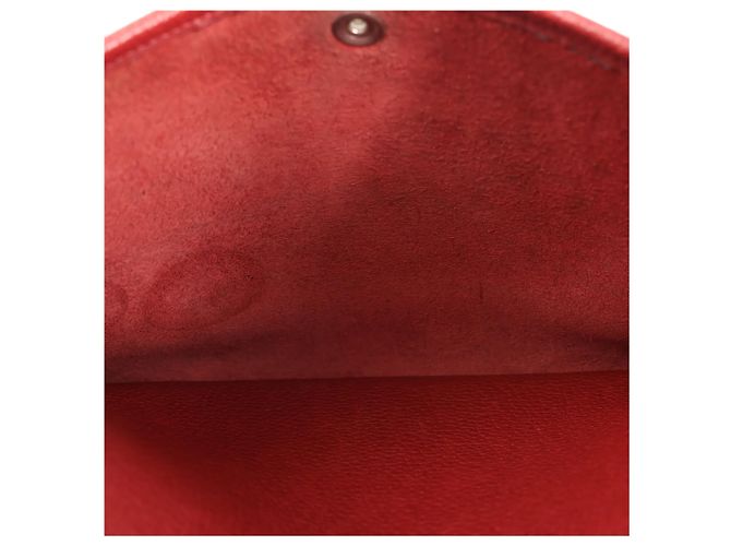 Evelyne Hermès Hermes Evelyn 2 33 GM Taurillon Clemence in Rouge H: 2004 Rosso - vista 15