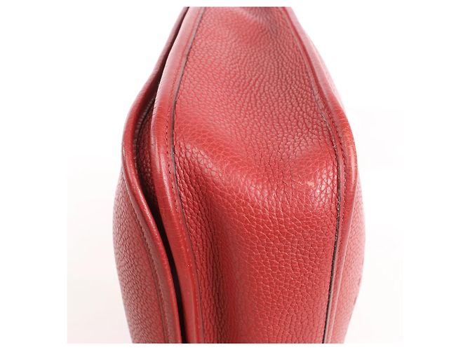 Evelyne Hermès Hermes Evelyn 2 33 GM Taurillon Clemence in Rouge H: 2004 Rosso - vista 7