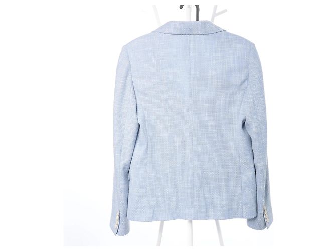 Autre Marque Blazer de lana Eleventy en azul, talla 40 IT - vista 3