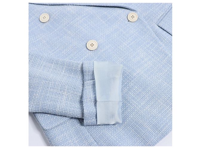 Autre Marque Blazer de lana Eleventy en azul, talla 40 IT - vista 8