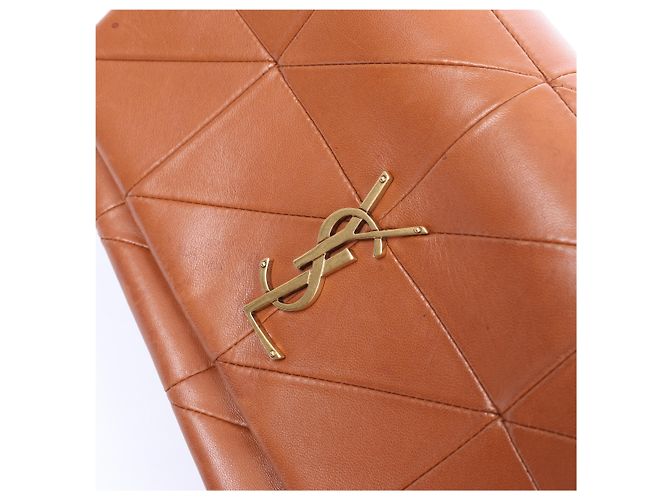 Autre Marque Borsa a tracolla con catena Jamie in pelle Saint Laurent Paris, Brown 515821 - vista 2