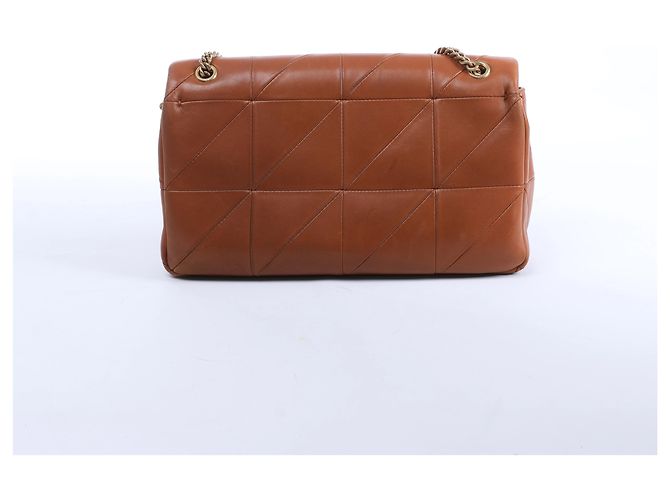 Autre Marque Borsa a tracolla con catena Jamie in pelle Saint Laurent Paris, Brown 515821 - vista 3