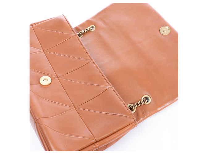 Autre Marque Borsa a tracolla con catena Jamie in pelle Saint Laurent Paris, Brown 515821 - vista 8
