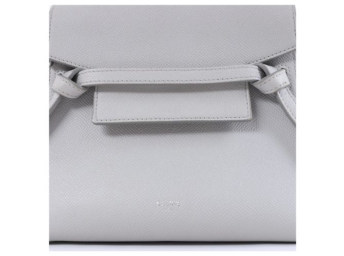 Céline Borsa a mano 2Way Celine Belt Bag Nano in pelle Grigio - vista 13
