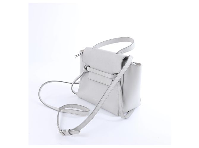 Céline Borsa a mano 2Way Celine Belt Bag Nano in pelle Grigio - vista 2