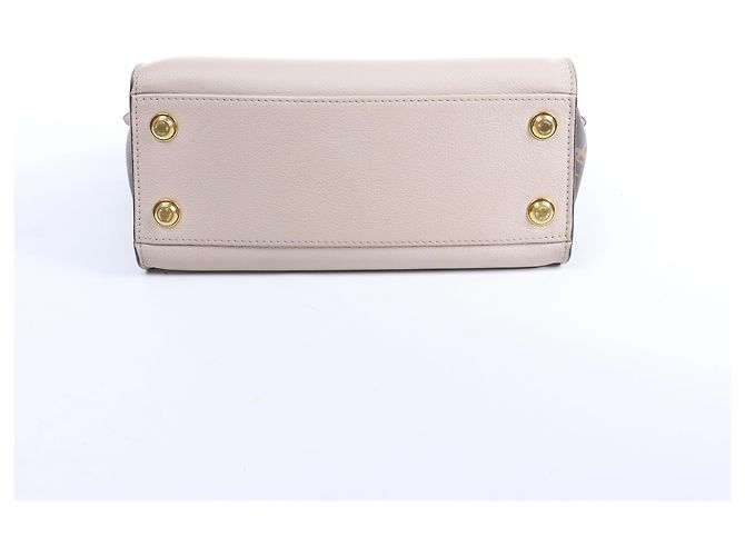 Louis Vuitton On My Side PM Monogram x Leather in Beige×Brown M57729 - vista 6