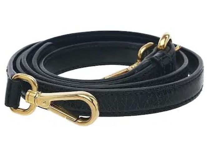 Made using Miu Miu's iconic, sophisticated Matelasse technique, this delivers both a three-dimensional texture and an elegant atmosphere. The soft leather material develops natural charm with use, Black - view 9