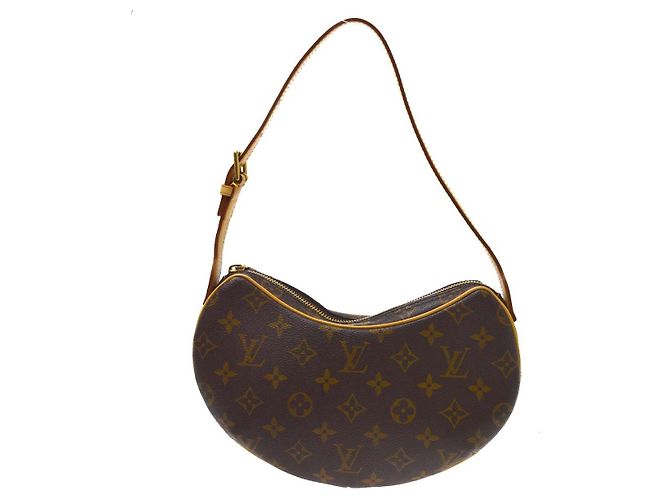 Louis Vuitton Croissant Monogram Canvas PM Marrone - vista 2