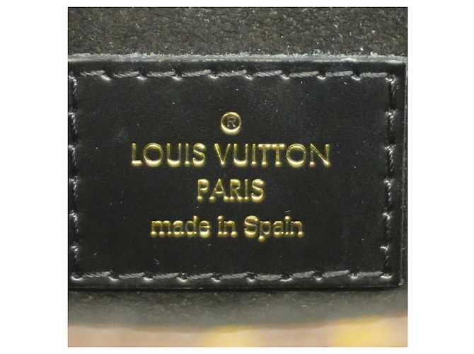 Borsa a tracolla Louis Vuitton Monogram Saint Michel Marrone Nero - vista 5