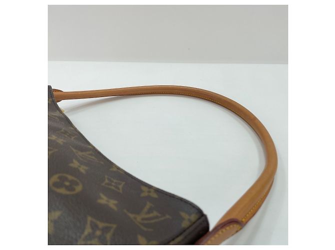 Borsa a tracolla Louis Vuitton Looping GM Marrone - vista 11