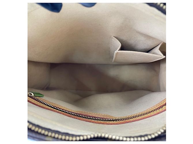 Borsa a tracolla Louis Vuitton Looping GM Marrone - vista 12