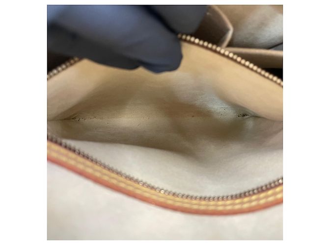 Borsa a tracolla Louis Vuitton Looping GM Marrone - vista 14