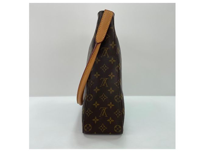 Borsa a tracolla Louis Vuitton Looping GM Marrone - vista 5